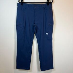 Eddie Bauer First Ascent Guide Pro Pants Blue Performance UPF  Women's 14 Petite